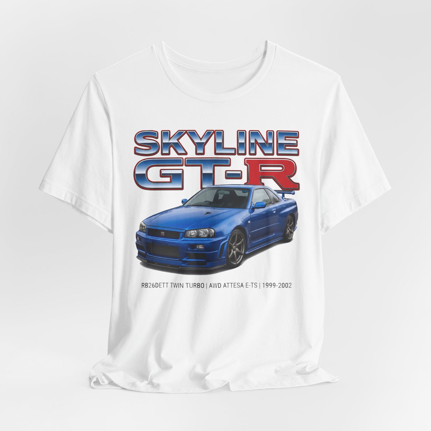 Skyline Graphic White Tee
