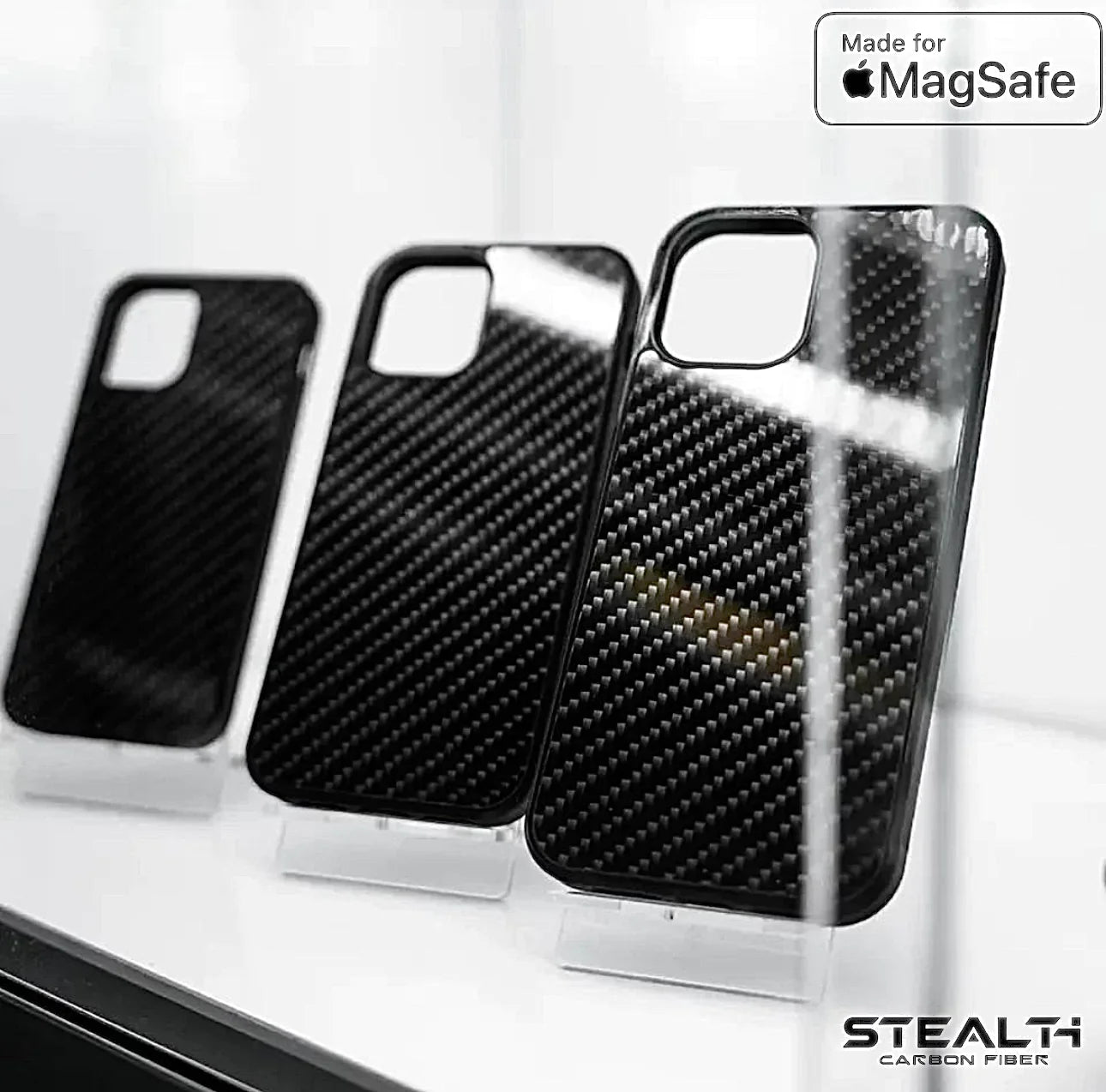 Real Classic Carbon Fiber Phone Case | Iphone | MAGSAFE